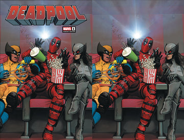 DEADPOOL #1 Mike Mayhew Studio Variant Cover A Trade Dress and B Virgin Raw