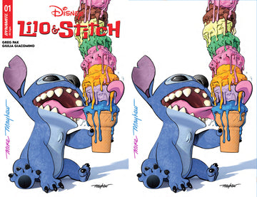 LILO & STITCH #1 Mike Mayhew Studio Variant Cover A Trade Dress and B Virgin Full Duo Signed with COA