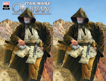 STAR WARS: OBI-WAN KENOBI #1 Mike Mayhew Studio Variant Set of Cover A and Virgin Cover B Raw
