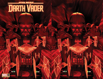 STAR WARS: DARTH VADER #25 Mike Mayhew Studio Variant Set of Cover A and Virgin Cover B Raw