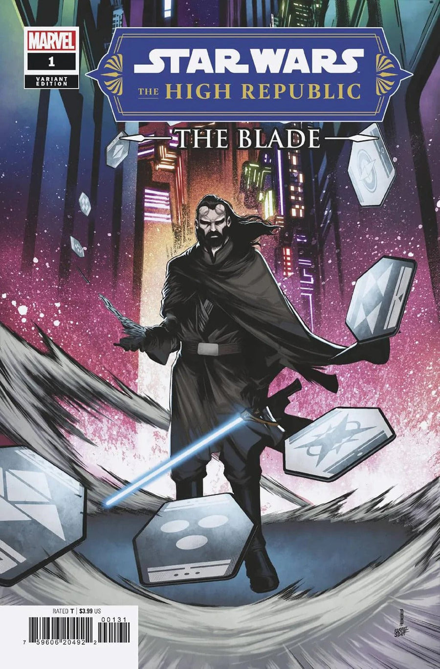 STAR WARS: THE HIGH REPUBLIC THE BLADE #1 (2022) Mike Mayhew Studio Variant Cover A Trade Dress and Cover B Virgin Raw & 1:25 David Baldeon Incentive Ratio Variant