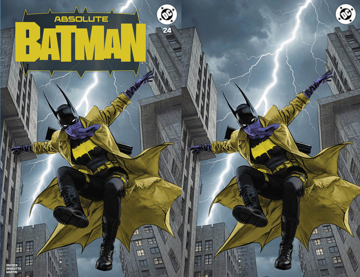 ABSOLUTE BATMAN #24 Mike Mayhew Studio Variant Covers A Trade Dress and B Virgin Raw
