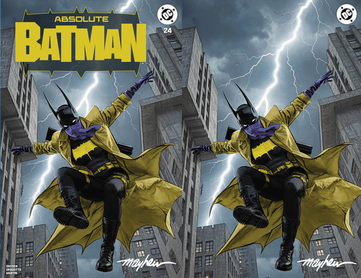 ABSOLUTE BATMAN #24 Mike Mayhew Studio Variant Covers A Trade Dress and B Virgin Signed with COA