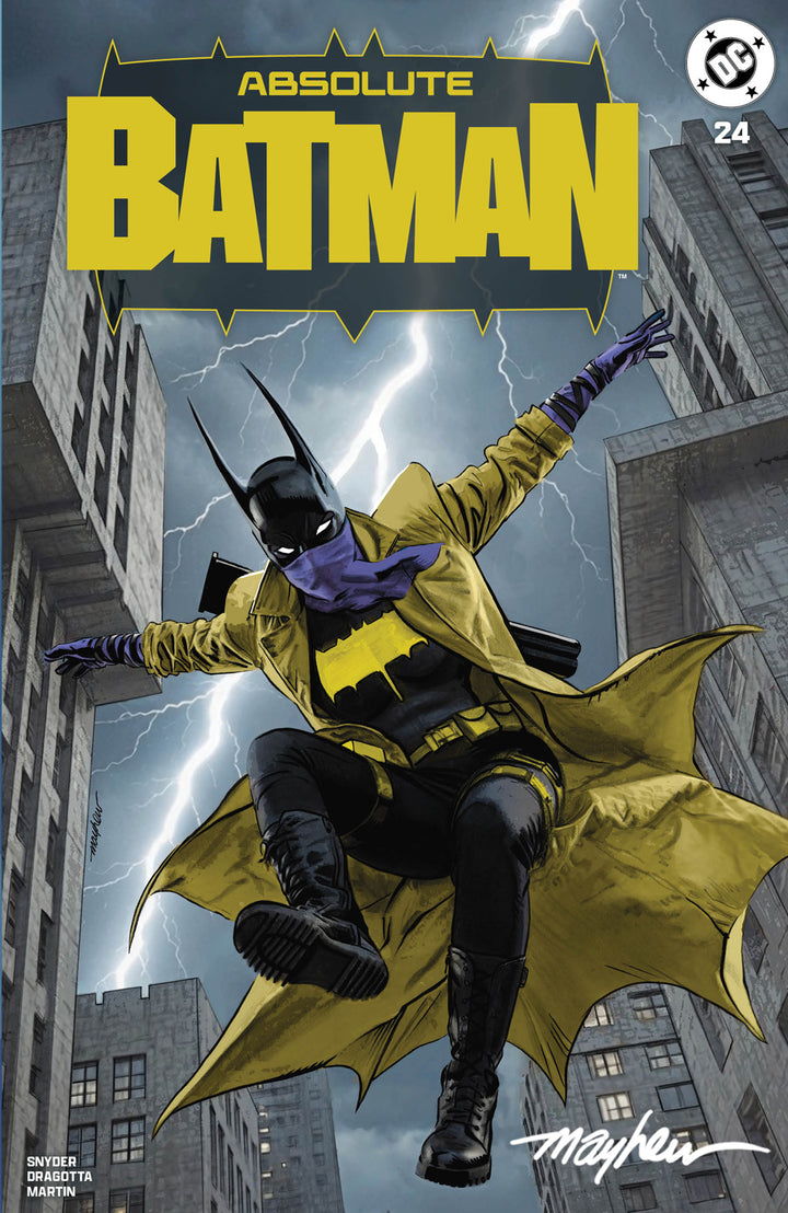 ABSOLUTE BATMAN #24 Mike Mayhew Studio Variant Cover A Trade Dress Signed with COA