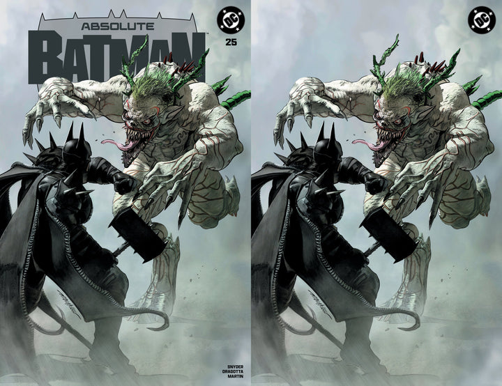 ABSOLUTE BATMAN #25 Mike Mayhew Studio Variant Covers A Trade Dress and B Virgin