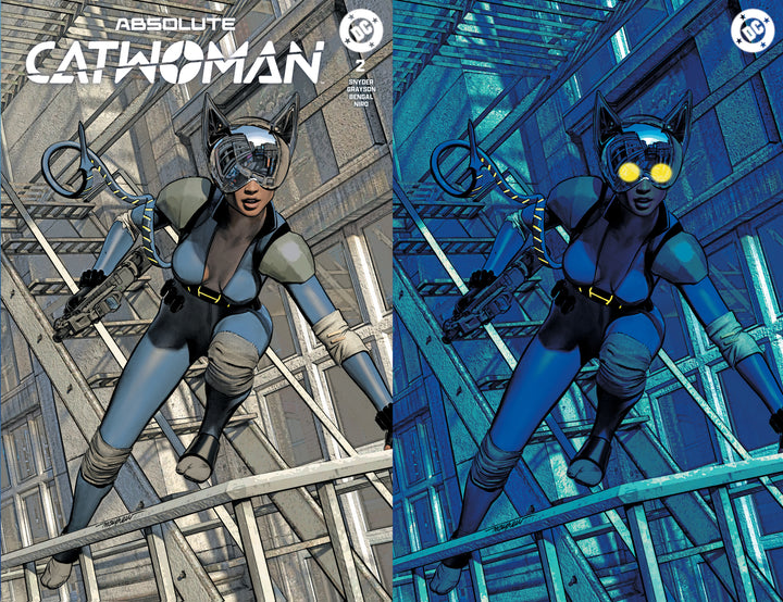 ABSOLUTE CATWOMAN #2 Mike Mayhew Studio Variant Set Covers A and B Raw