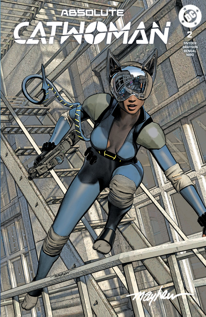 ABSOLUTE CATWOMAN #2 Mike Mayhew Studio Variant Cover A Trade Dress SIGNED with COA