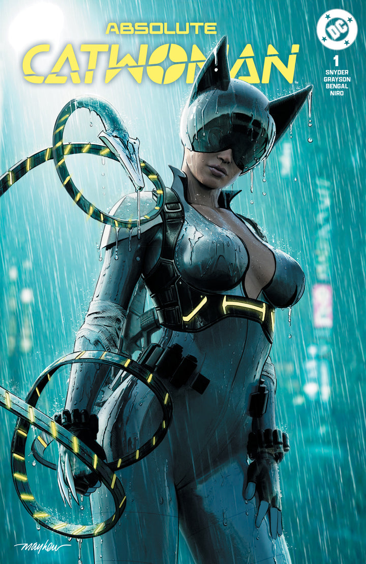 ABSOLUTE CATWOMAN #1 Mike Mayhew Studio Variant Cover A Trade Dress Raw