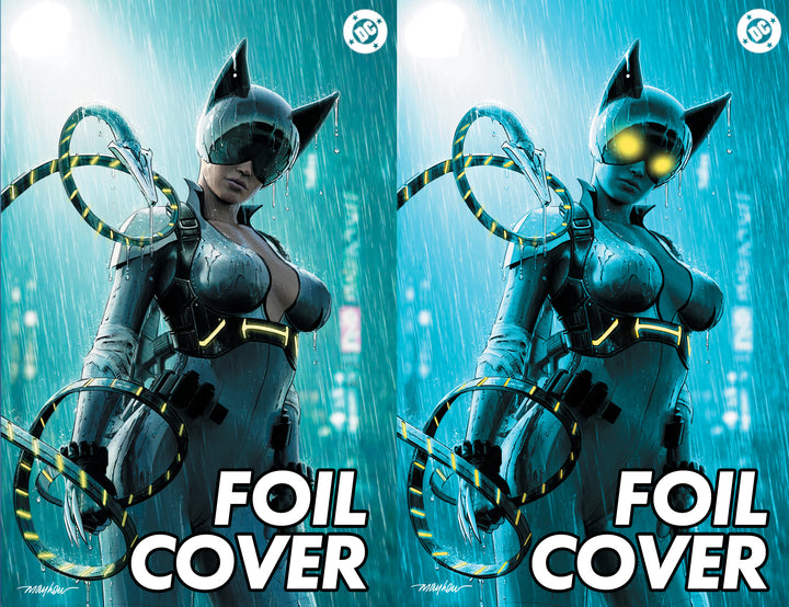 ABSOLUTE CATWOMAN #1 Mike Mayhew Studio Variant Set of Covers C and D Raw