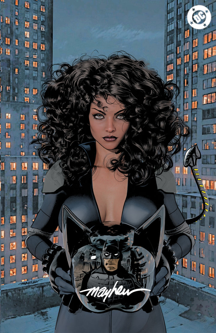 ABSOLUTE CATWOMAN #3 Mike Mayhew Studio Variant Cover B Virgin SIGNED with COA