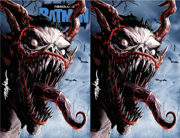 ABSOLUTE BATMAN #15 Mike Mayhew Studio Variant Set of Cover A and B SIGNED with COA