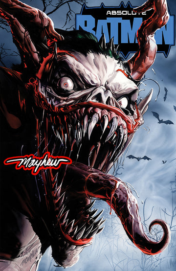 ABSOLUTE BATMAN #15 Mike Mayhew Studio Variant Cover A Trade Dress GLOW SIG with COA