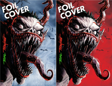 ABSOLUTE BATMAN #15 Mike Mayhew Studio Variant Foil Set of Cover C and D FULL DUO SIG with COA