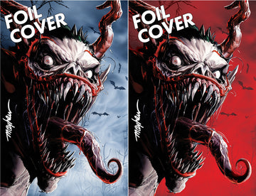 ABSOLUTE BATMAN #15 Mike Mayhew Studio Variant Foil Set of Cover C and D SIGNED with COA