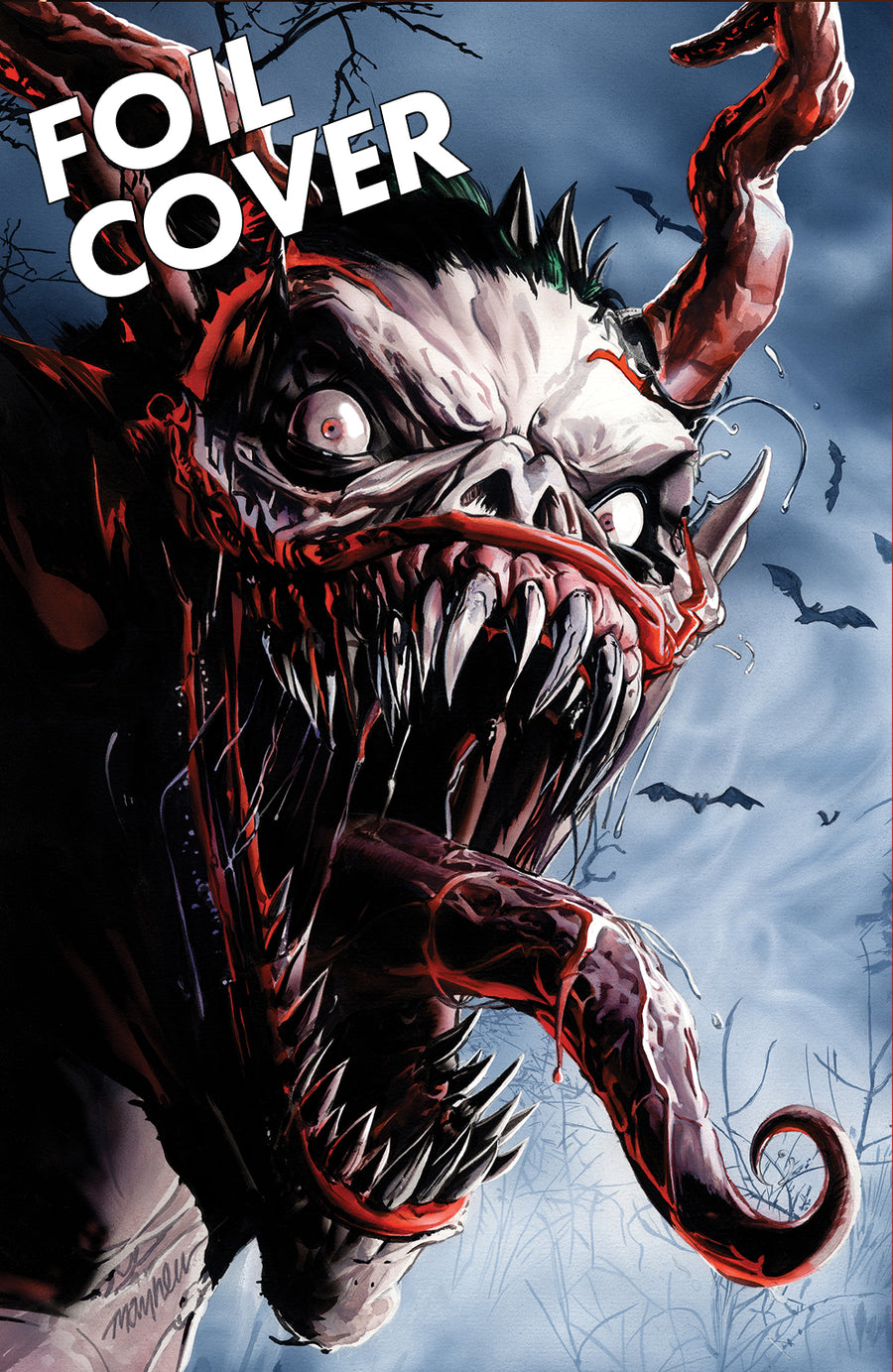 ABSOLUTE BATMAN #15 Mike Mayhew Studio Variant Cover C Blue Foil Raw