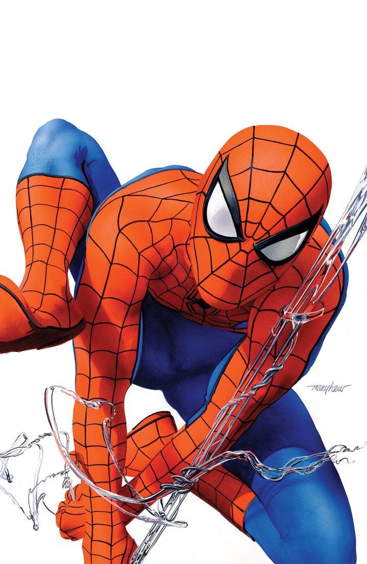 AMAZING SPIDER-MAN #1 (2025) Mike Mayhew Studio Variant Cover B VIRGIN Raw