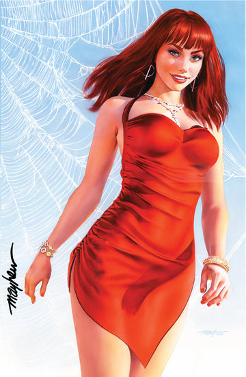 AMAZING SPIDER-MAN #3 Mike Mayhew Studio Variant Cover B Virgin SIGNED with COA