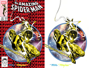 AMAZING SPIDER-MAN #12 Mike Mayhew Studio Variant Cover A Trade Dress & B Virgin SET FULL DUO SIG with COA