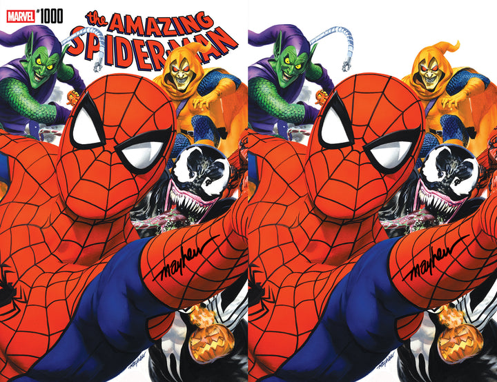 Amazing Spider-Man #1000 Trade Dress and Virgin, signed