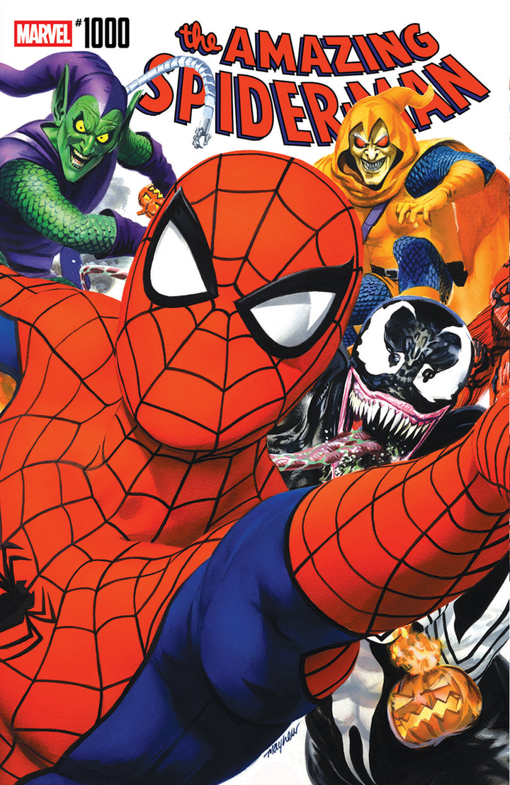 Amazing Spider-Man #1000 Mike Mayhew connecting cover, Trade Dress