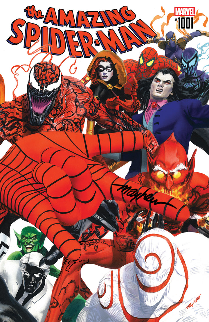 Amazing Spider-Man #1001 Trade Dress, signed