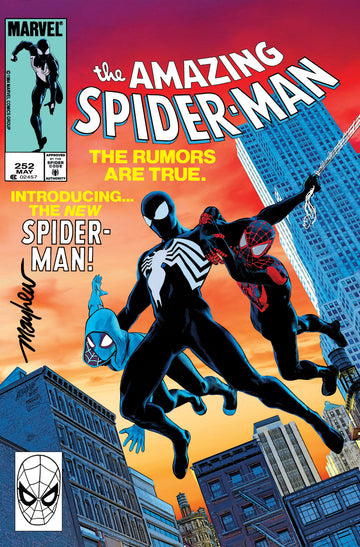 AMAZING SPIDER-MAN #252 FACSIMILE EDITION Mike Mayhew Studio Variant Cover A Trade Dress Signed with COA