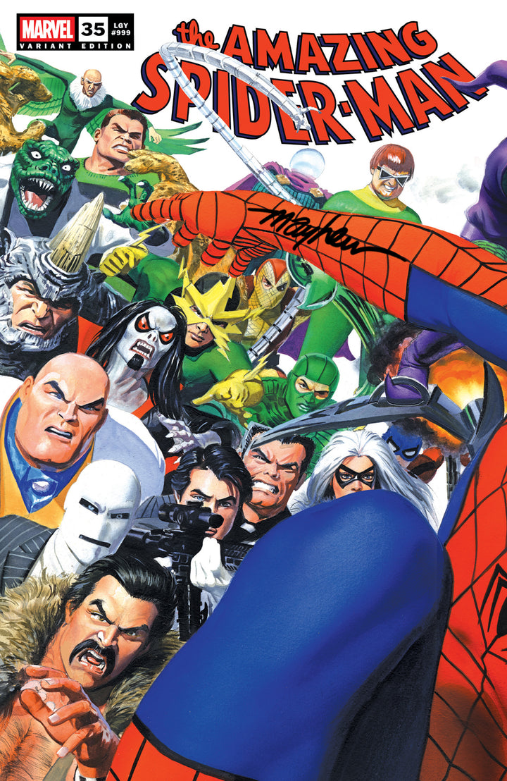 Amazing Spider-Man #999 Trade Dress, signed