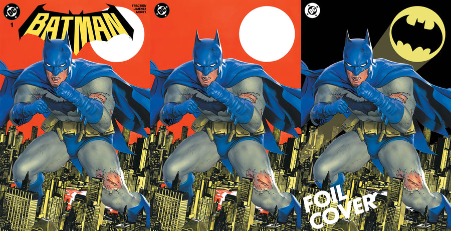 BATMAN #1 Mike Mayhew Studio Set of Cover A, B and C Raw