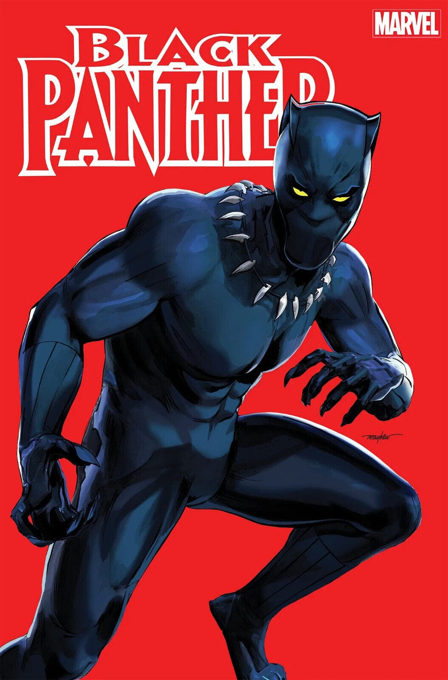 panther dressed in black BLACK PANTHER (2023) #2 Official Marvel Mike Mayhew Variant Cover A Trade Dress Raw