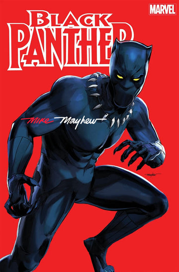 BLACK PANTHER (2023) #2 Official Marvel Mike Mayhew Variant Cover A Trade Dress Full Duo Signed with COA