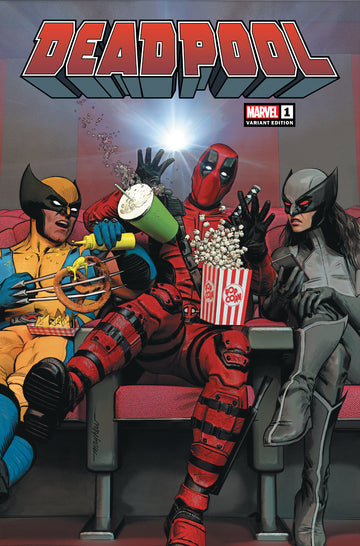 DEADPOOL #1 Mike Mayhew Studio Variant Cover A Trade Dress Raw