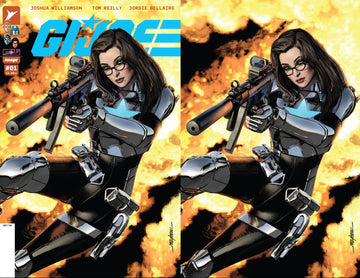 GI JOE #1 Mike Mayhew Studio Variant Cover A Trade Dress and B Virgin Raw