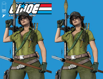 G.I. JOE: A REAL AMERICAN HERO #303 Mike Mayhew Studio Variant Cover A Trade Dress and B Virgin Raw