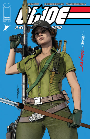 G.I. JOE: A REAL AMERICAN HERO #303 Mike Mayhew Studio Variant Cover A Trade Dress Full Duo Signed with COA