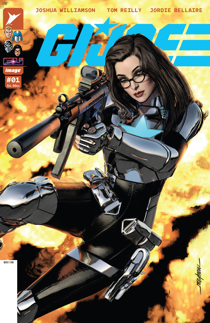 GI JOE #1 Mike Mayhew Studio Variant Cover A Trade Dress Raw