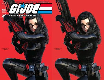 G.I. JOE: A REAL AMERICAN HERO #301 Mike Mayhew Studio Variant Cover A Trade Dress and B Virgin Raw