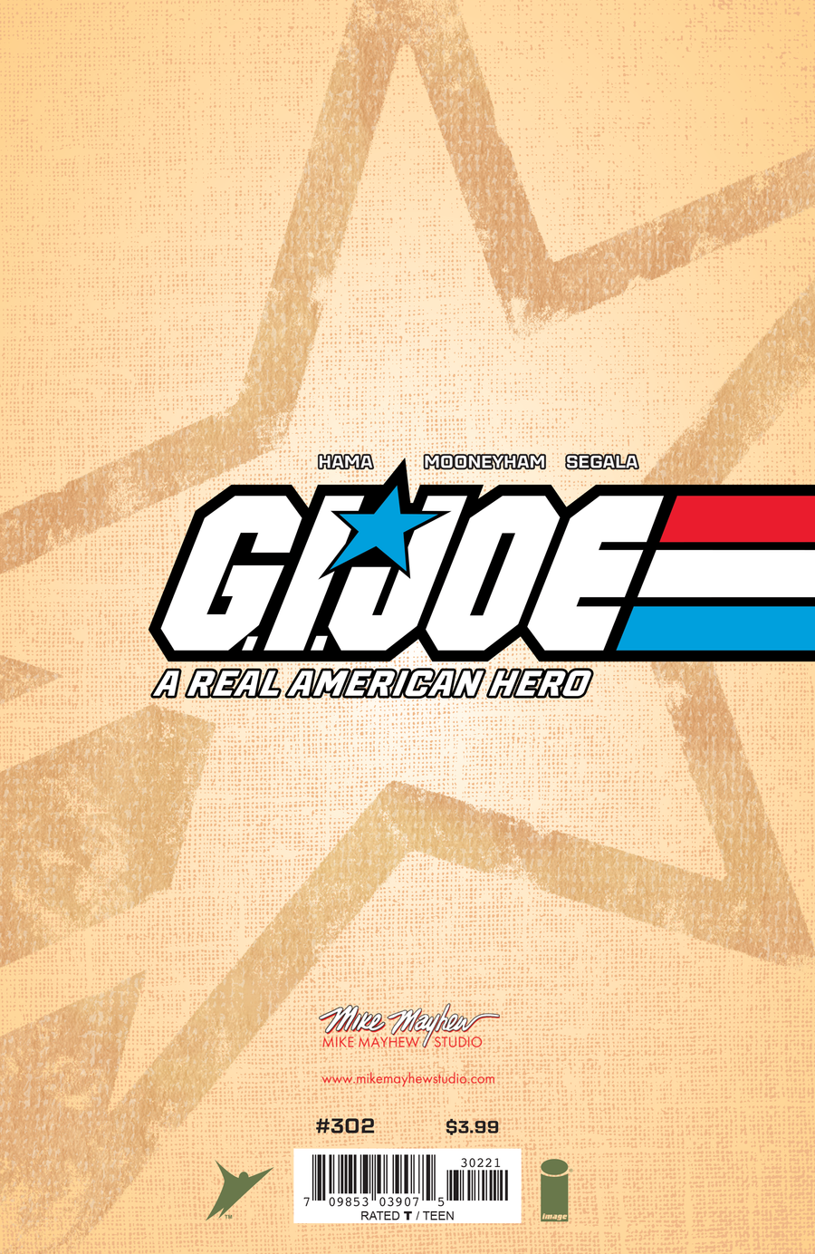 G.I. JOE: A REAL AMERICAN HERO #302 Mike Mayhew Studio Variant Cover A Trade Dress Signed with COA