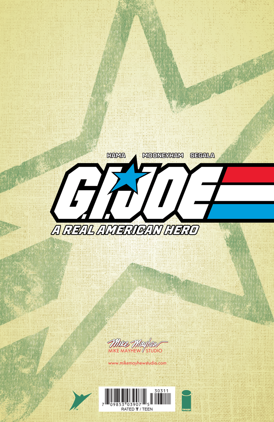 G.I. JOE: A REAL AMERICAN HERO #303 Mike Mayhew Studio Variant Cover A Trade Dress Signed with COA