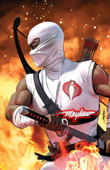 G.I. JOE: A REAL AMERICAN #1 Facsimile Edition Mike Mayhew Studio Cover B Virgin GLOW with COA