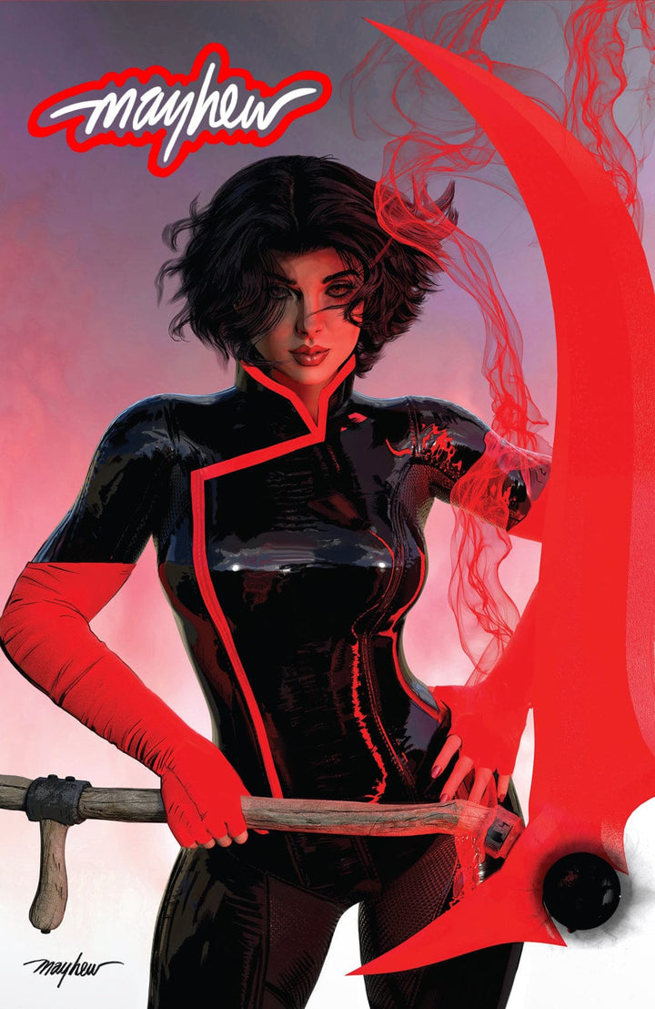 GRIM #11 Mike Mayhew Studio Variant Cover B Virgin Glow Sig with COA
