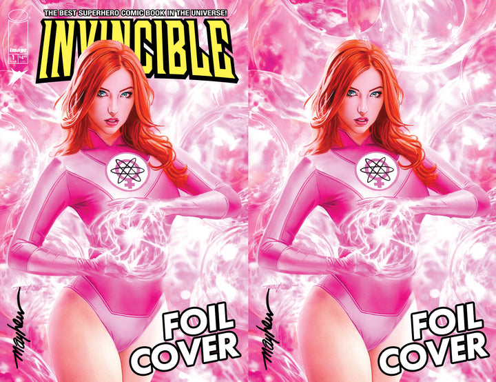 INVINCIBLE #1 Mike Mayhew Studio Variant Set of Covers A and B SIGNED with COA