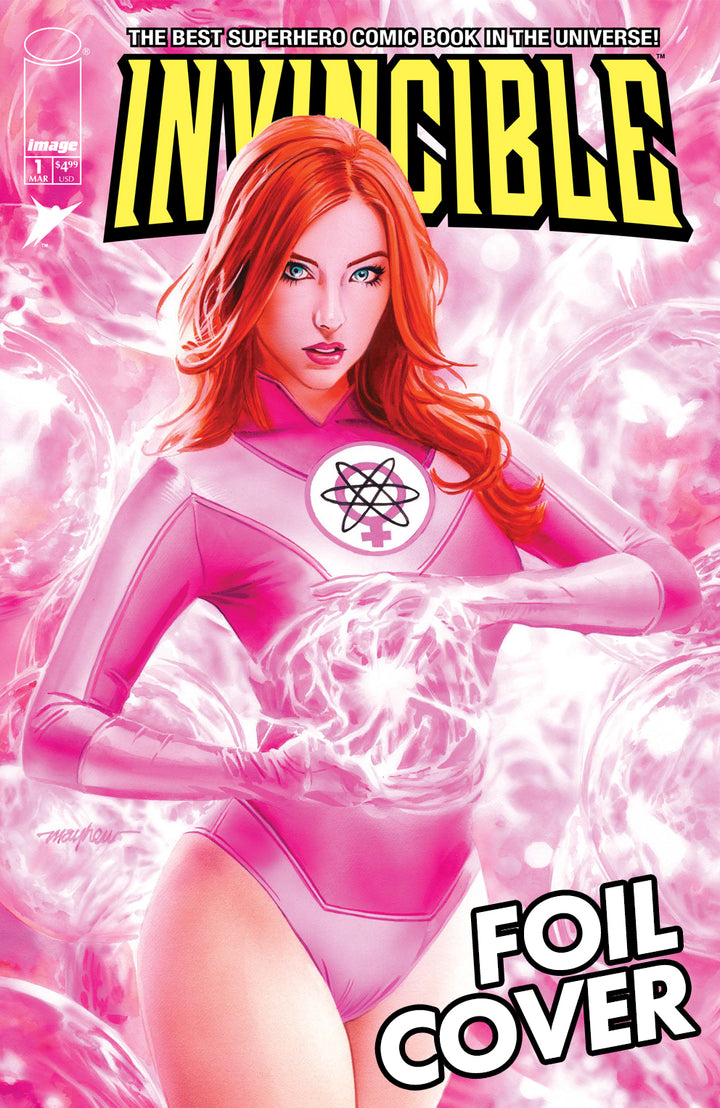 INVINCIBLE #1 Mike Mayhew Studio Variant Cover A Trade Dress Gloss Foil Raw
