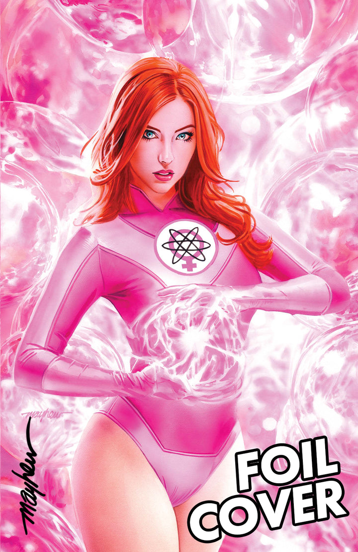 INVINCIBLE #1 Mike Mayhew Studio Variant Cover B Virgin Gloss Foil SIGNED with COA