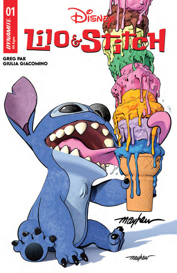 LILO & STITCH #1 Mike Mayhew Studio Variant Cover A Trade Dress Signed with COA