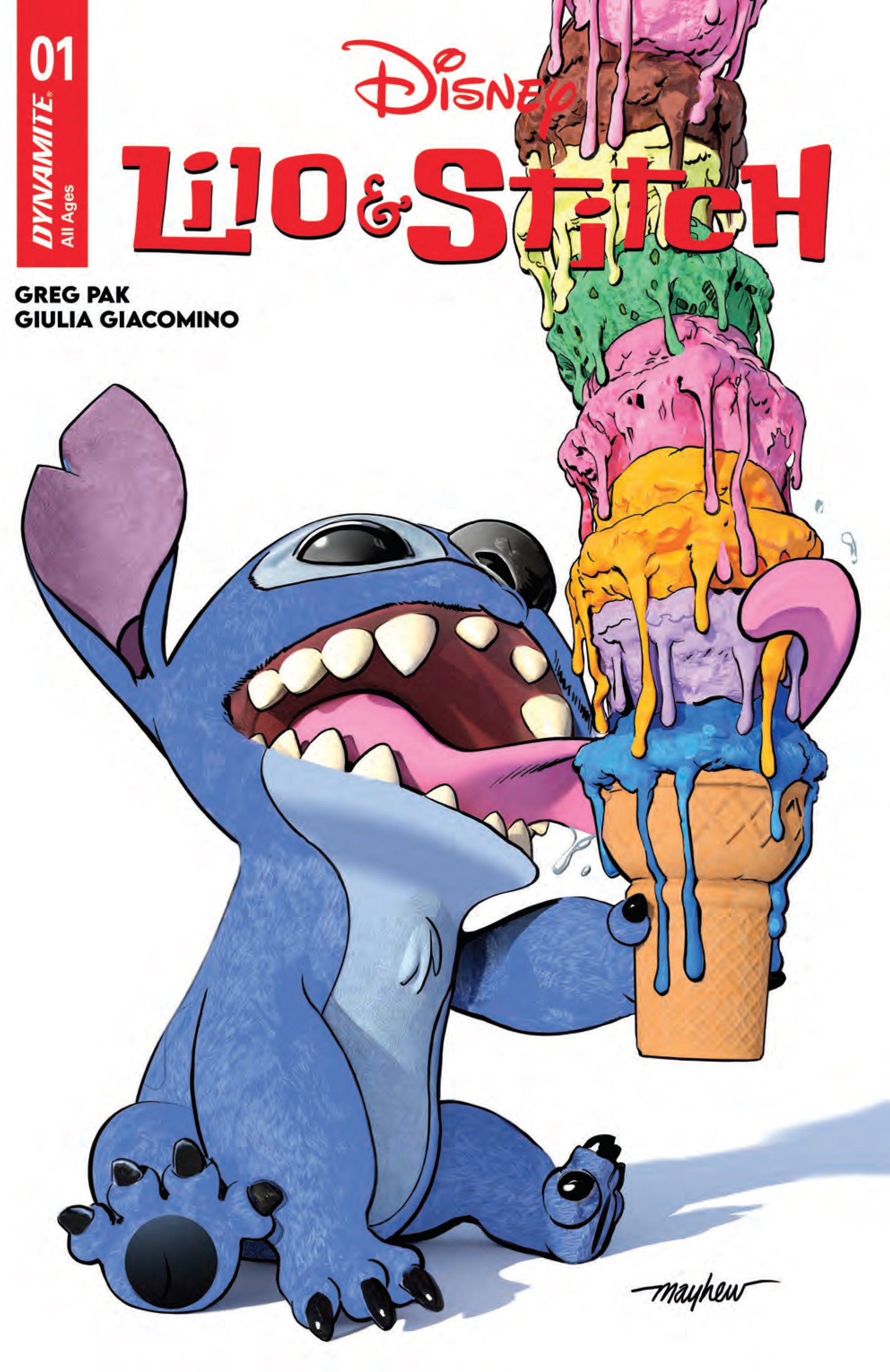 アメコミ リーフ　Disney Stitch #01　Godtail Cover アメコミ リーフ Disney Stitch #01 Godtail Cover DISNEY'S