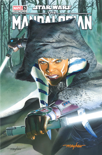 STAR WARS: THE MANDALORIAN SEASON 2 #5 Mike Mayhew Studio Variant Cover A Trade Dress Signed with COA