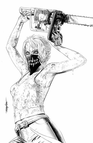 SOMETHING IS KILLING THE CHILDREN #30 Mike Mayhew Studio Variant Black & White Sketch Cover C Raw