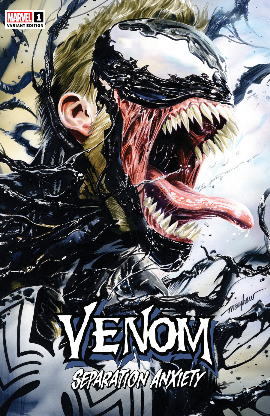 VENOM: SEPARATION ANXIETY #1 (2024) Mike Mayhew Studio Variant Cover A Trade Dress Raw