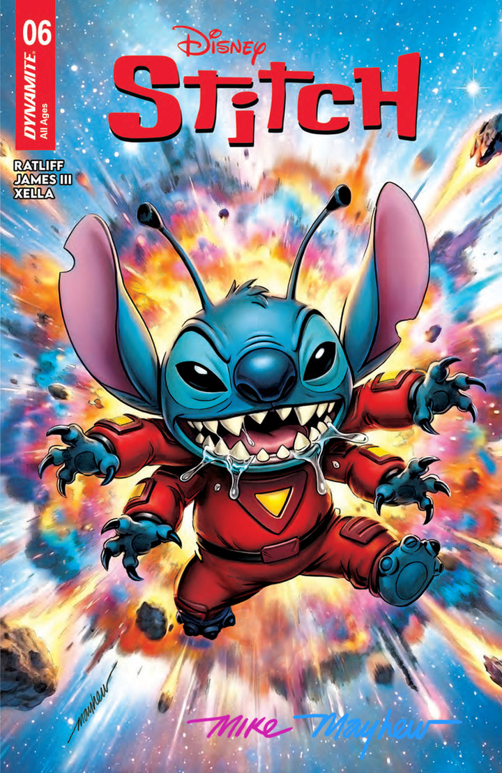 STITCH #6 Mike Mayhew Studio Variant Cover A Trade Dress FULL DUO SIG with COA