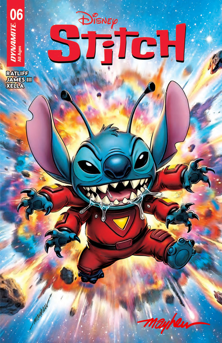 STITCH #6 Mike Mayhew Studio Variant Cover A Trade Dress SIGNED with COA